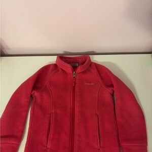 Columbia Kids' Bright Pink Fleece Jacket